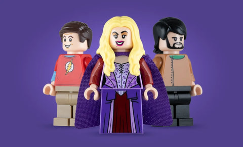 Three LEGO ideas minifigures