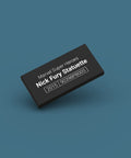 Black ID tag for LEGO Minifigure Nick Fury Statuette 90398PB005
