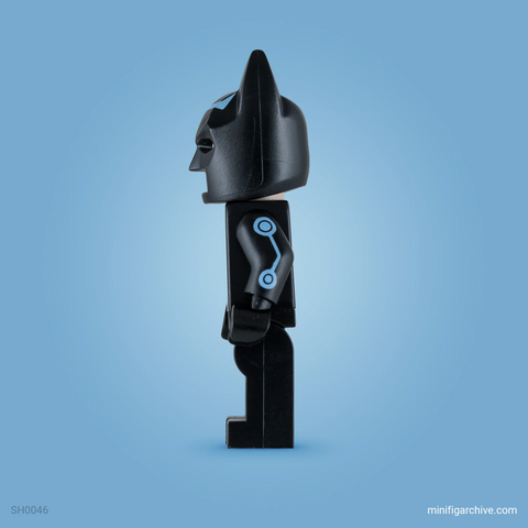 LEGO minifigure Electro-Suit Batman sh0046 side view