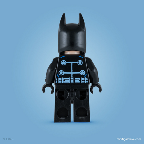 LEGO minifigure Electro-Suit Batman sh0046 back side