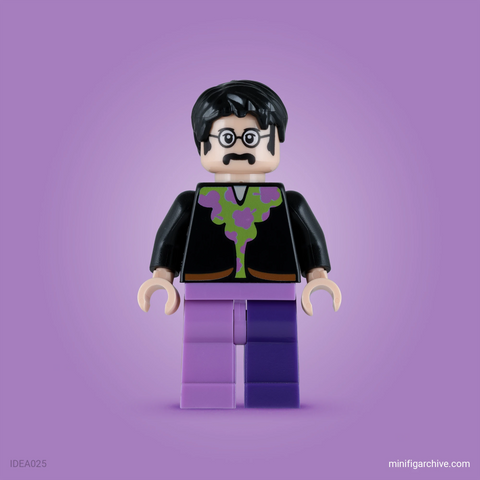 LEGO minifigure John Lennon from the Beetles - idea025