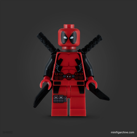 LEGO minifigure Deadpool sh0032