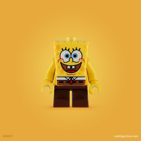 LEGO minifigure Spongebob Squarepants bob001