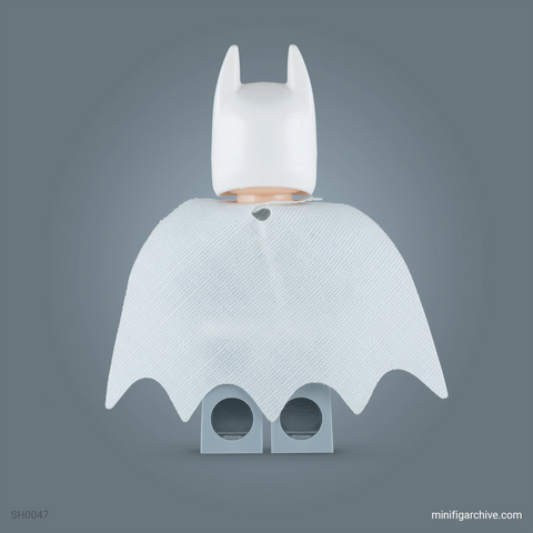 LEGO minifigure Arctic Batman sh0047 back side