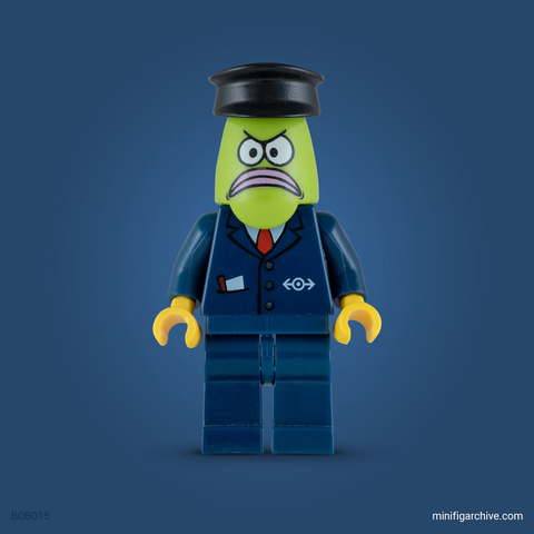 LEGO minifigure Bikini Bottom Express Bus Driver bob015
