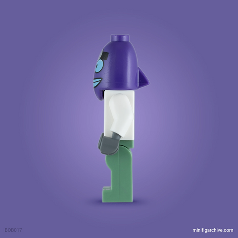 LEGO Minifigure Emergency Room Doctor bob017 side view