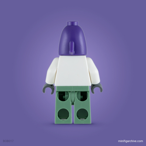 LEGO Minifigure Emergency Room Doctor bob017 back side