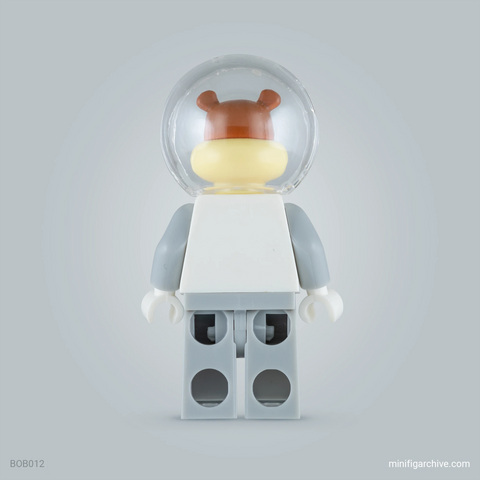 LEGO minifigure Sandy Cheeks bob012 back side