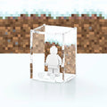 Pixel Snow Display Case for LEGO Minifigures