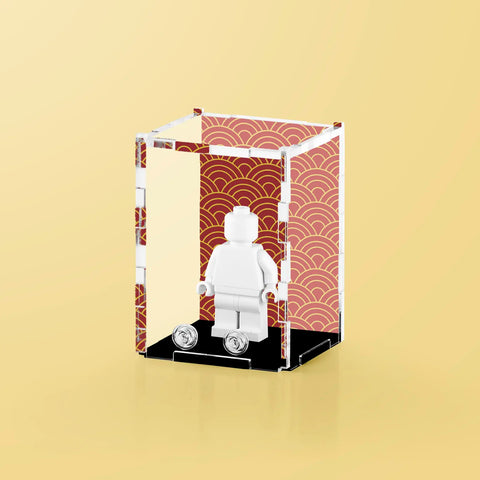 Asian Wave Display Case for LEGO Minifigures