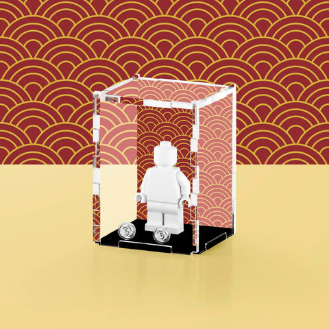 Asian Wave Display Case for LEGO Minifigures