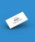 White ID tag for LEGO Neytiri avt001