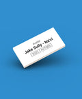 White ID tag for LEGO Jake Sully - Na'vi avt006