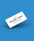 White ID tag for LEGO Jake Sully avt010