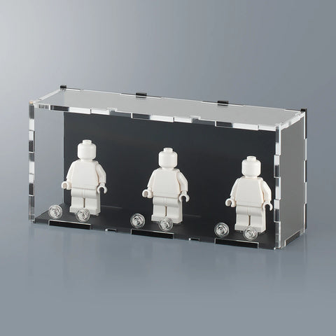 Black LEGO Minifigure Display Case