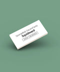 White LEGO Minifigure Identification tag for Squidward bob003