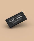 Black LEGO Minifigure Identification tag for Patrick bob013