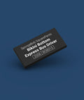 Black LEGO Minifigure Identification tag for Bikini Bottom Express Bus Driver bob015
