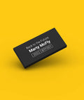 Black ID tag for LEGO Marty McFly btf001