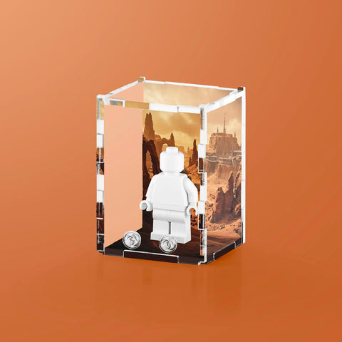 Canyon Planet Display Case for LEGO Minifigures