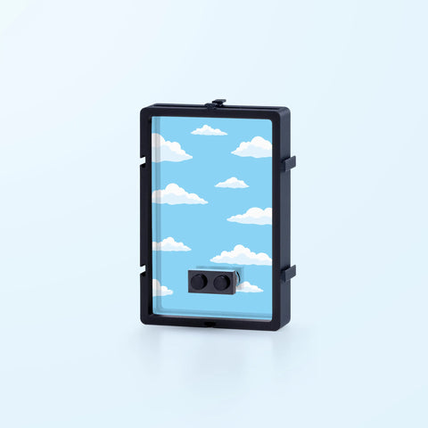 Cartoon Clouds Minifinity Display Case