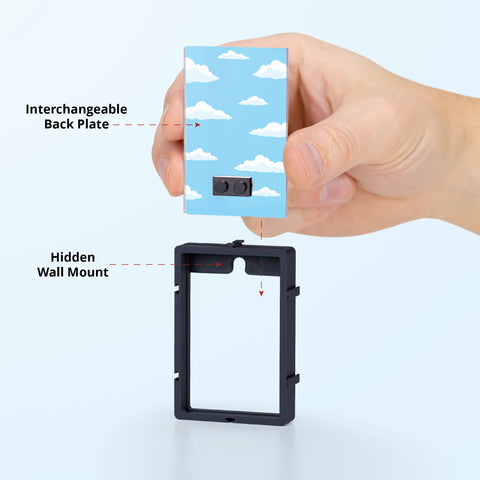 Cartoon Clouds Minifinity Display Case