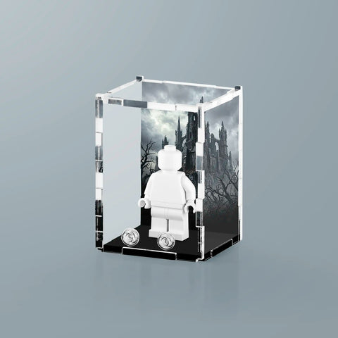 Castle Ruins Display Case for LEGO Minifigures