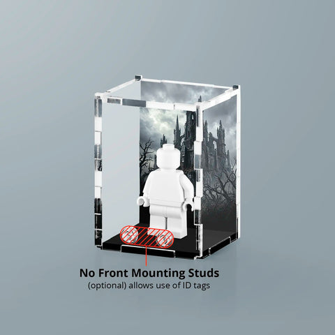 Castle Ruins Display Case for LEGO Minifigures
