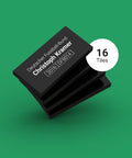 Black identification tag set for LEGO Deutscher Fussball-Bund collectible minifigure series