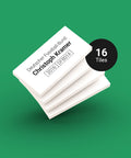 White identification tag set for LEGO Deutscher Fussball-Bund collectible minifigure series