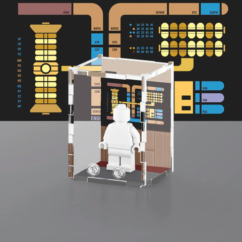 Command Bridge Display Case for LEGO Minifigures