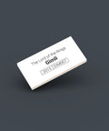White LEGO Minifigure Identification tag for Gimli dim007