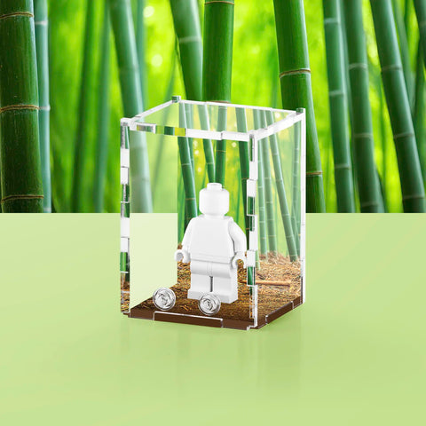 Elemental Green Display Case for LEGO Minifigures
