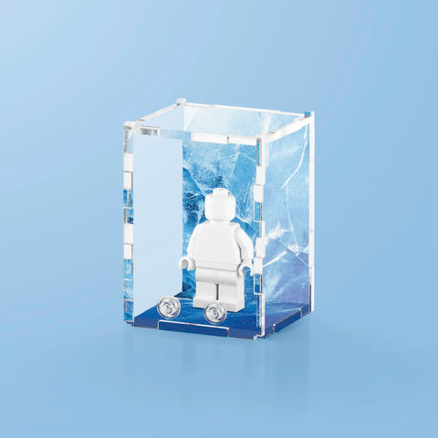 Elemental Ice Display Case for LEGO Minifigures