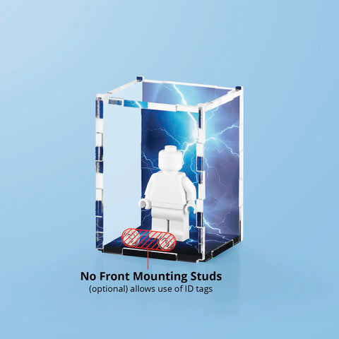 Elemental Lightning Display Case for LEGO Minifigures