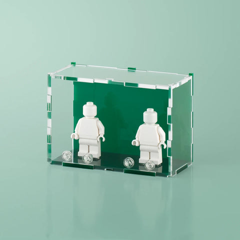 Forest Green LEGO Minifigure Display Case