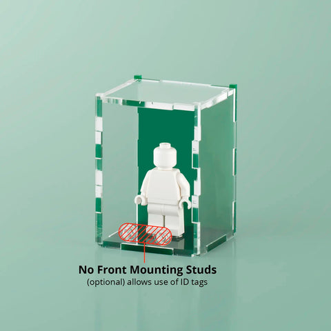 Forest Green LEGO Minifigure Display Case
