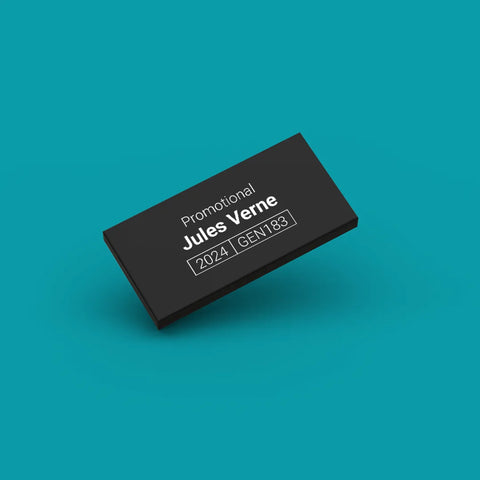 Black ID tag for LEGO Jules Verne gen183