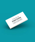 White ID tag for LEGO Frank Hurley gen189