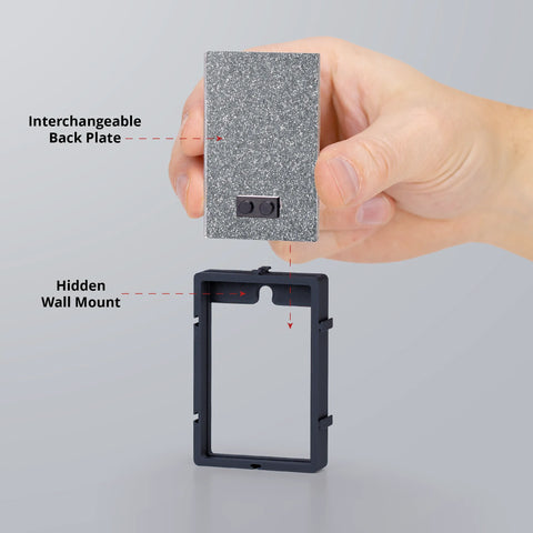 Silver Glitter Minifinity Display Case