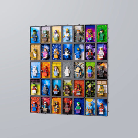 Silver Glitter Minifinity Display Case
