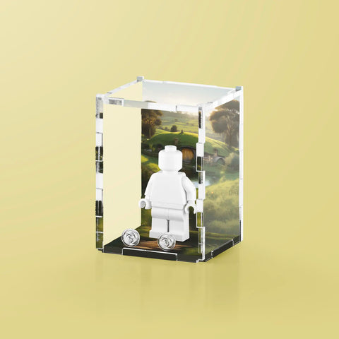 Green Hills Display Case for LEGO Minifigures