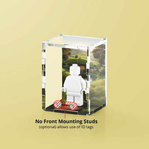 Green Hills Display Case for LEGO Minifigures