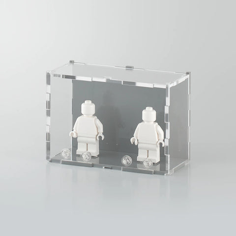 Grey LEGO Minifigure Display Case