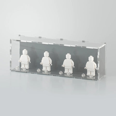 Grey LEGO Minifigure Display Case