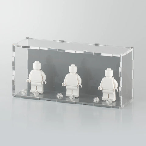 Grey LEGO Minifigure Display Case