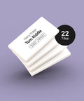 White identification tag set for LEGO Harry Potter minifigures produced in 2002