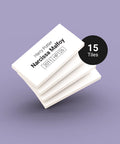 White identification tag set for LEGO Harry Potter minifigures produced in 2011-2012