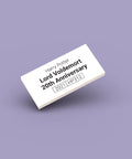 White LEGO Minifigure Identification tag for Lord Voldemort 20th Anniversary hp312