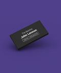 Black LEGO Minifigure Identification tag for John Lennon idea025